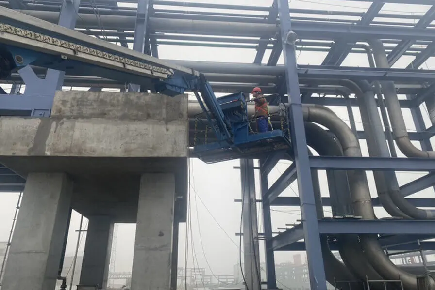 Yantai Port Longkou 6 #-7 #, Projeto 10 #-11 # Pipeline de rastreamento de calor elétrico