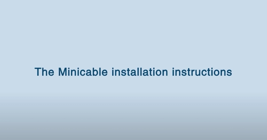 Guia de instalação minicable